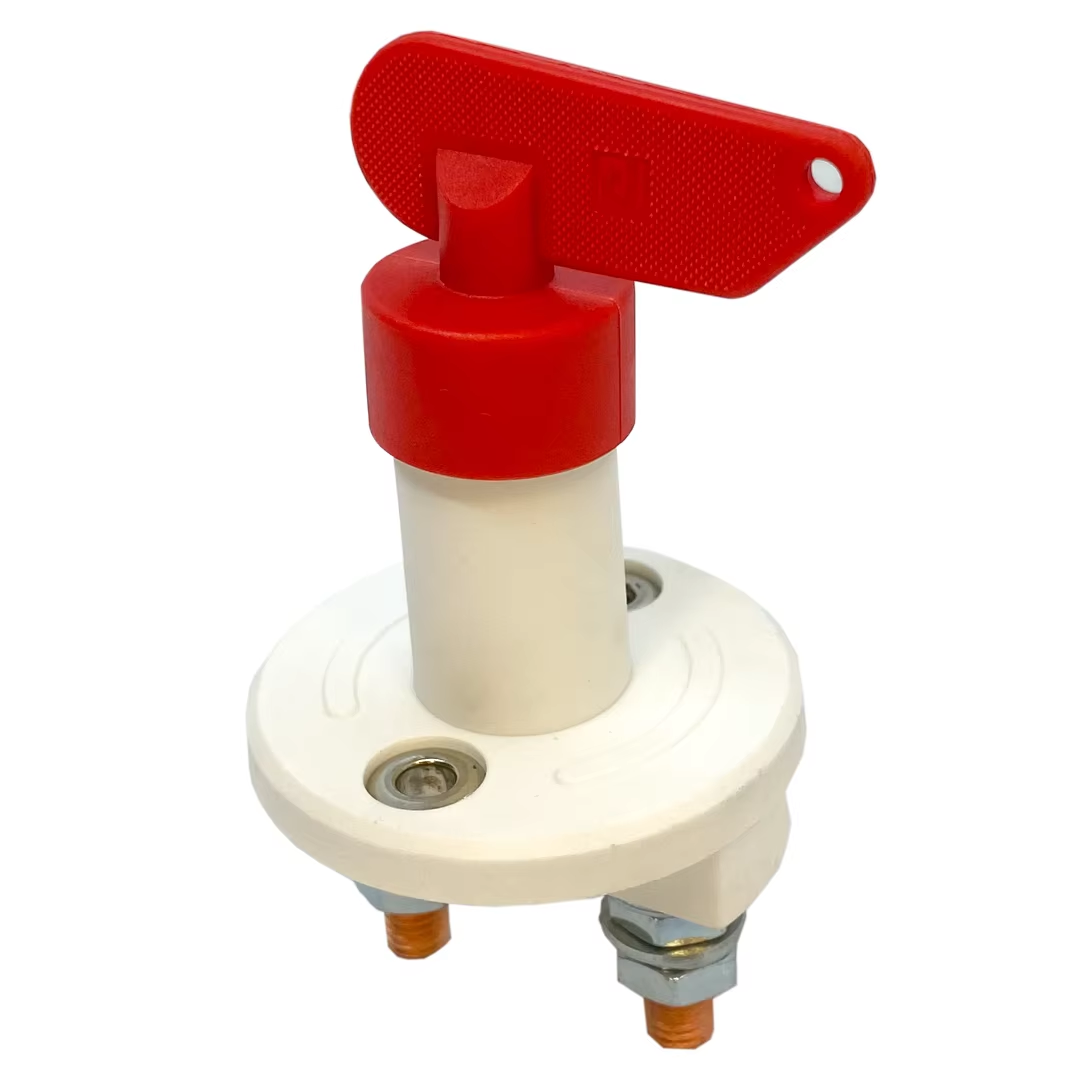Universal Battery Cut Off Kill Switch Main Battery Isolation Cut of Kill Switch Easy & Safe Lock Waterproof